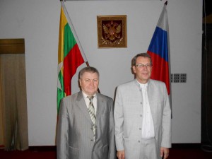 С послом РФ в Мьянме Поспеловым В.Б.